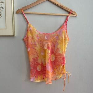 LaSenza sheer flower tank